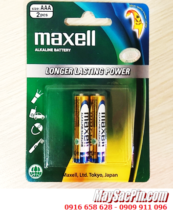 Maxell LR03(GD)2B Pin AAA 1.5v Alkaline Maxell LR03(GD)2B chính hãng (Loại Vỉ 2viên) _MẪU MỚI